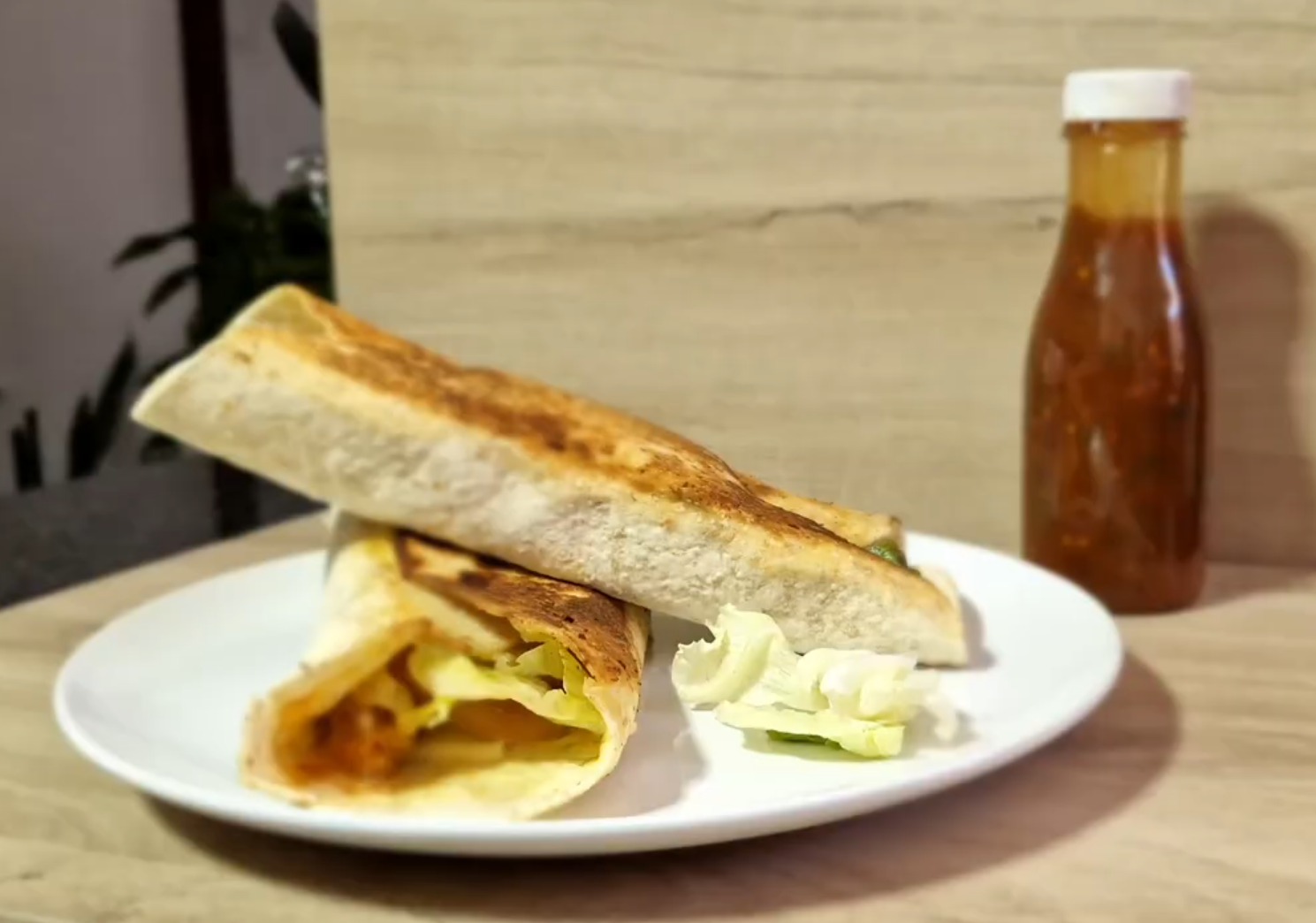 Spicy South African Chicken Wrap